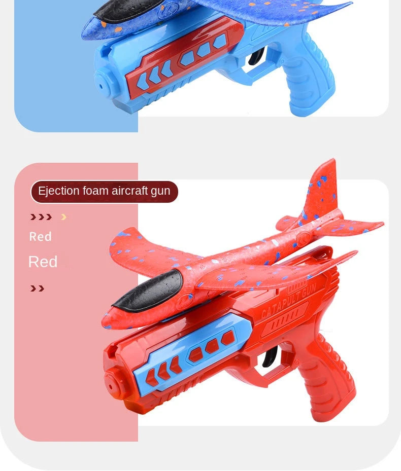 Children's Ejection Aircraft Toys Foam Aircraft Glider