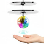 Led Light Suspension Crystal Ball Infrared Induction RC Gesture Control